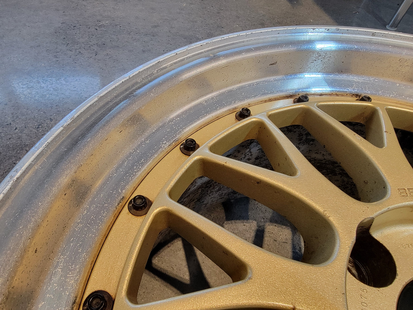 BBS LM 5X114.3 17x8 17x9 +40 LM075 LM074 Staggered Set of 4 Gold