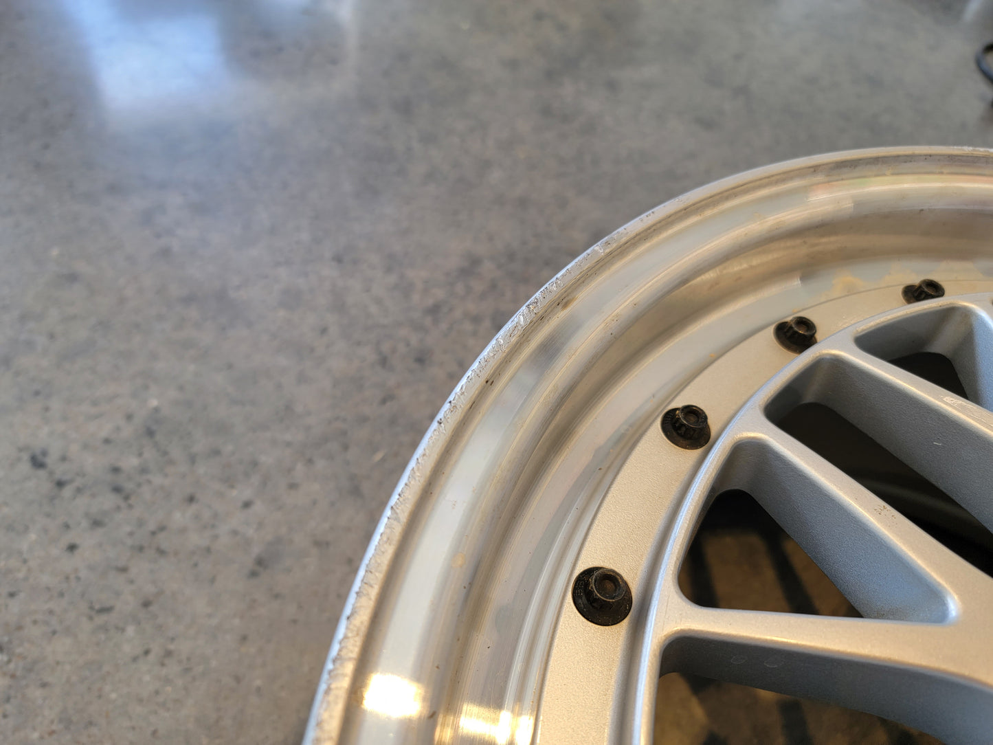 BBS LM 5X114.3 17x8 +40 LM074 Square Set of 4 Silver