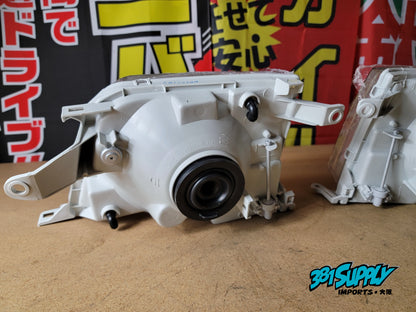 90 95 Series Land Cruiser Crystal Headlights KZJ90 KZJ95 VZJ90 VZJ95 (Will ship from USA location)
